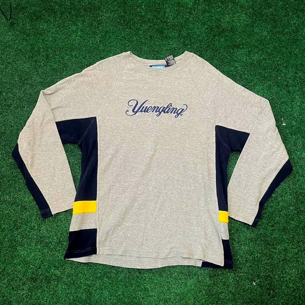 Vintage Yuengling Embroidered Long Sleeve Shirt.